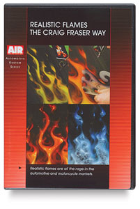 Realistic Flames Airbrush DVD