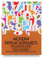 Modern Display Alphabets