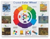 Crystal Color Wheel Poster