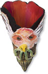 Clay Wall Pocket Bird Mask