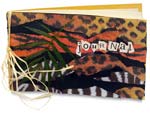 Torn Paper Collage Books