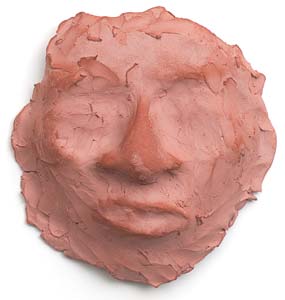 Molded Clay Faces