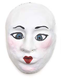 Molded Clay Faces