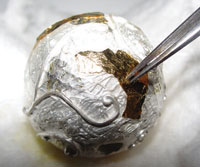 Making Ceramic & Cloth Bead