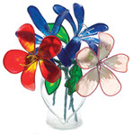 Stained Glass Flowers