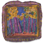 Dug-Out Clay Plaque