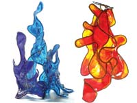 Flexible Glass Sculpture