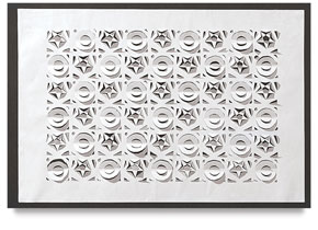 Light-capturing Cut Paper Designs