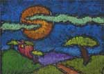 Pastel Glue Pictures Lesson Plan