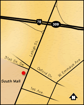 Allentown Map