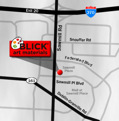 Map to Columbus store