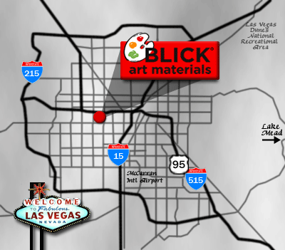 Las Vegas metropolitan area map