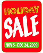 Holiday Sale | November 5 through December 24