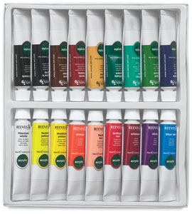 Different types shop of acrylic paint