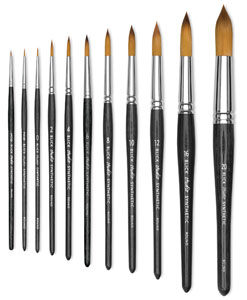 Artist Paint Brush Sizes Chart